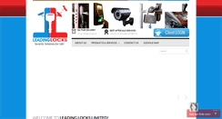 Desktop Screenshot of leadinglocks.com